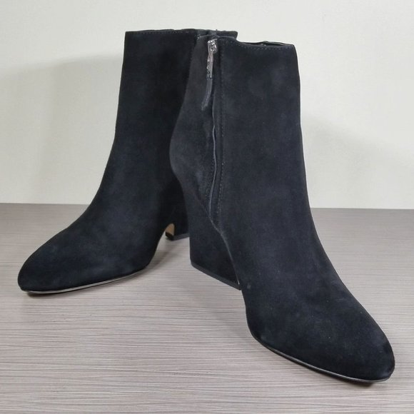 Sam Edelman Wilson Bootie, Black Suede, Womens Size 9 M - Picture 4 of 10